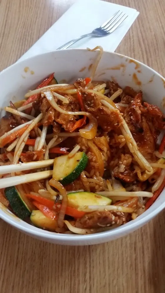 Spicy Pork Rice Bowl